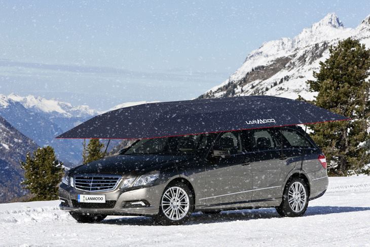 A New Innovative Car Cover for Snow in 2017 ——Lanmodo