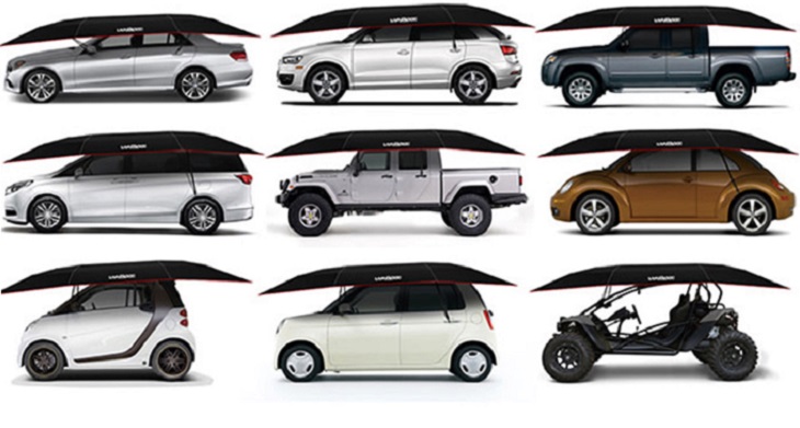 Lanmodo car canopy for various cars car canopy