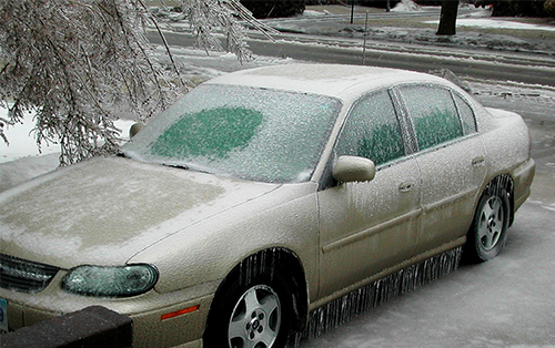 auto car shelter protect car from ice and snow