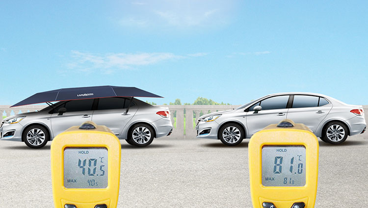 auto car umbrella keep your car cool