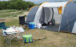 family camping tent for spring