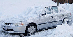 heavy snow will cause problem for your car