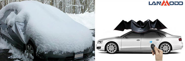 Lanmodo Snow Car Cover -- The Best Way to Save Your Car in Winter