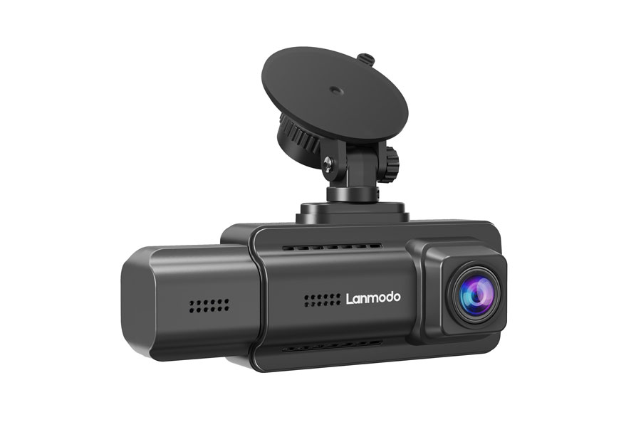 Lanmodo D1 3-Channel 4K Dash Camera