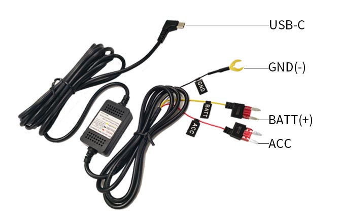 Lanmodo D1 Car Camera Hardwire Kit